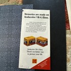 Vintage Disneyland  Kodak 1988 Souvenir Guide Theme Park Map Info Ephemera