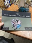 Teching V8 Engine Stirling Dm118 Assembled Working Metal Engine