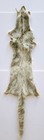 Vintage Sage Dyed Mink Fur Pelt Hide Tail Furrier Craft Supply 34 