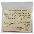 Revolutionary War Continental Artillery Vintage Pewter Repro Buttons On Card