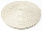 Beige Cotton Webbing - 1 Inch  25 Mm  Heavy Weight Cotton Webbing  5-100 Yards 