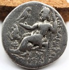 Kingdom Of Macedon   Lysimachus   Ar Drachm   301-297 Bc   Kolophon   Lion Story