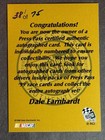 1999 Press Pass Nascar Authentics Dale Earnhardt Sr     on Card Auto   75     rare