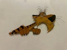 Disney s Goliath Ii Original Production Animation Cel - Raja The Tiger  1960
