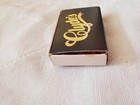Vintage Clyde s An American Bar Matchbox Tysons Corner Virginia  Gold On Black