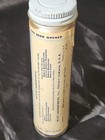 Vintage Unused Alka-seltzer 5 5 8  Tall Glass Bottle With Contents