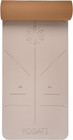 Yogati   Yoga Mat With Strap With Alignment Lines  Home Workout Mat For Women  Me