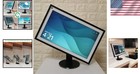 Echo Show 15 Stand Swivel   Tilt  Aluminum Base - Black