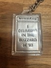 1970   s  1980s Newsday Carrier Award Pin Keychain Long Island Ny Newspaper 1983
