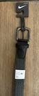 Men s Nike G-flex Golf Woven Dark Gray Multi Stretch Belt  Xl 42-44