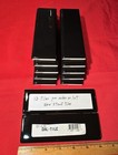 12 Pcs  Daltile Gloss Black  k-111    2  X 6  Bullnose Ceramic Tiles  Mint