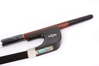 3 4 Upright Double Bass Bow Brazilwood Ebony Frog German Style Black Horse Hair