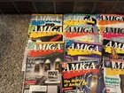 Huge Lot Of Amiga World Magazines Commodore Vintage