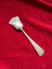 Antique 1800s Sterling Silver Tea Sugar Spoon Dutch Silver -17 Grams