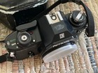 Nikon Em 35mm Film Slr Camera Body  Tested With Case And New Batteries body Cap
