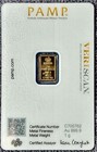 1 Gram Gold Bar - Pamp Suisse Lady Fortuna Veriscan In Assay  9999 Gold