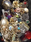 1 Lb Single Earrings Broken Costume Jewelry Small Findings Mystery Lot Vintage