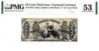 50 Cents Third Issue Fractional Currency Fr  1348 Pmg Au 53