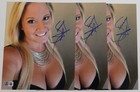 Sunny Signed Wwe 8x10 Photo Bas Coa Wwf Diva Ecw Wcw Smw Tammy Lynn Sytch Auto G