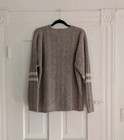 Vintage 70 s-80 s Men s Fargo 100  Shetland Wool Tan Fisherman Sweater Size L