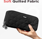 Large Pencil Case Pouch  Extra Big Pencil Bag With 8 Compartments  Pen Bag Wide