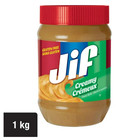 Jif Creamy Peanut Butter  1kg  2 Pack 