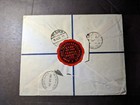 1930 Registered Palestine Cover Jerusalem To Plauen Germany