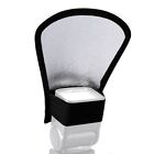 Flash Diffuser Two-side Silver white Reflector For Canon Nikon Yongnuo Speedlite