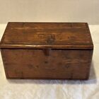 Antique Singer Sewing Machine 1889 Oak Puzzle Box With Ttachments Included