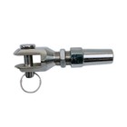 Marine Boat Stainless Steel T316 Swageless Jaw Terminal For Cable Wire Rail