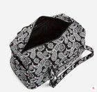 Vera Bradley Black White Bandana 2pc Lg Duffel   Vera Tote Bags  new   240
