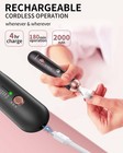 Professional Manicure Pedicure Kit Cordless Electric Nail File Set Rechargeabl