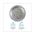 Boardwalk   Aluminum Round Container  7 In  500 carton