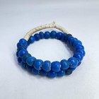 Dogon Cobalt Blue Trade Beads 34inch