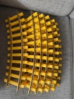 Vintage Lionel G Scale Yellow Curve Track Lot 15 Pieces Brass Thomas Train