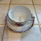 Herend Chinese Bouquet Raspberry Cup   Saucer Set 1726