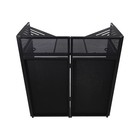 Rockville Rockbooth Dj Event Booth Facade W built In Table travel Bag scrims