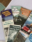 Vintage 1950-70s Lot Of 21 Us  Canada Tourist Attractions Brochures K4 Maps