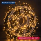 Funpeny 164ft 500 Led Christmas Indoor Outdoor Decorative String Lights  8 Modes