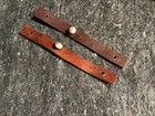 Genuine Chinese Sks Type 56 81 Rifle Sling Leather Straps   1 Pair 