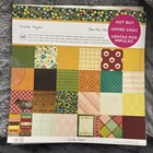 Scrapbook Paper Pads 12x12  lot Of 3 