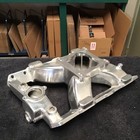 Pontiac 326 350 389 400 421 428 455 Hirise Aluminum Intake Manifold  polished 