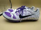 Euc Men Nike Zoom Rival S Purple Whitetrack Field Spike Sprint Running Shoes 13
