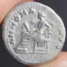 Emperor Vespasian Denarius Ancient Roman Empire Silver Coin 77ad Annona Avg