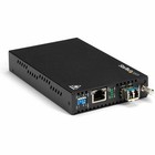 Startech Gigabit Ethernet Copper-to-fiber Media Converter - Sm Lc - 10 Km -