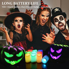 Colored Flameless Votive Candles With Timer-color Changing Led Tea Light battery