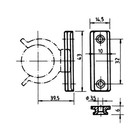 5x Kitchen Base Holder Base plinth Mounting Clip Skirting Board Base plinth Clip