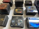 56 Used Blank Minidiscs Md With Cases Sony Fuji Tdk Maxell With 3 Storage