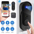 Smart Wireless Wifi Doorbell Camera Phone Door Ring Video Intercom Security Bell
