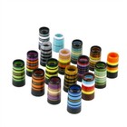 10pcs Colorful Golf Ferrules Tip  355 Fit Iron Wedge Club Shaft 9 2 25 4 13 7mm